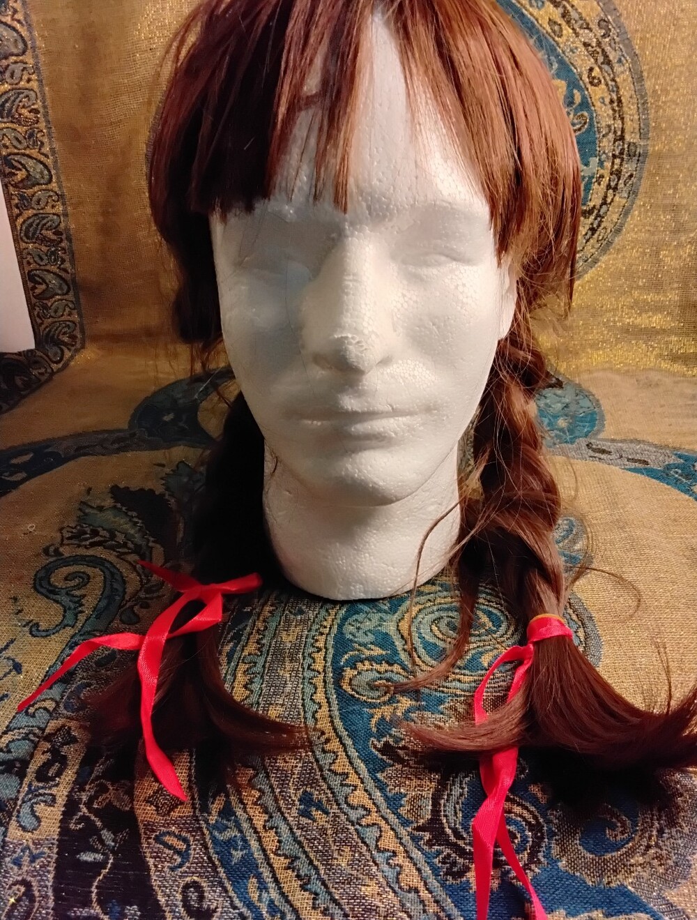 Brown Long Hair Wig